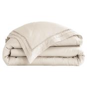 HOUSSE DE COUETTE DOLLY SATIN DE COTON BRODE