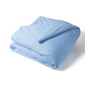 HOUSSE DE COUETTE UNIE PERCALE DE COTON