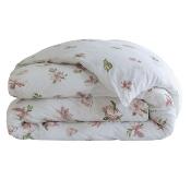 Housse de couette fleurie Flower Fall 220x240 cm en voile de coton