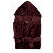 PEIGNOIR FEMME MICROFIBRE DELUXE AVEC CAPUCHE
