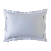 TAIE D'OREILLER DOLLY SATIN DE COTON BRODE