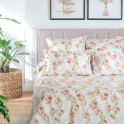TAIE DE TRAVERSIN MILA SATIN DE COTON