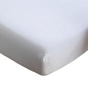 DRAP HOUSSE DOLLY SATIN DE COTON BRODE