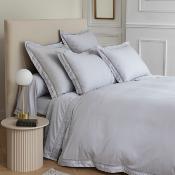 HOUSSE DE COUETTE DOLLY SATIN DE COTON BRODE