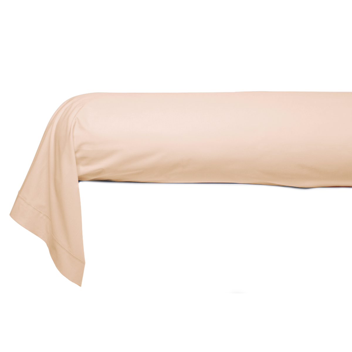 TAIE DE TRAVERSIN UNIE PERCALE DE COTON