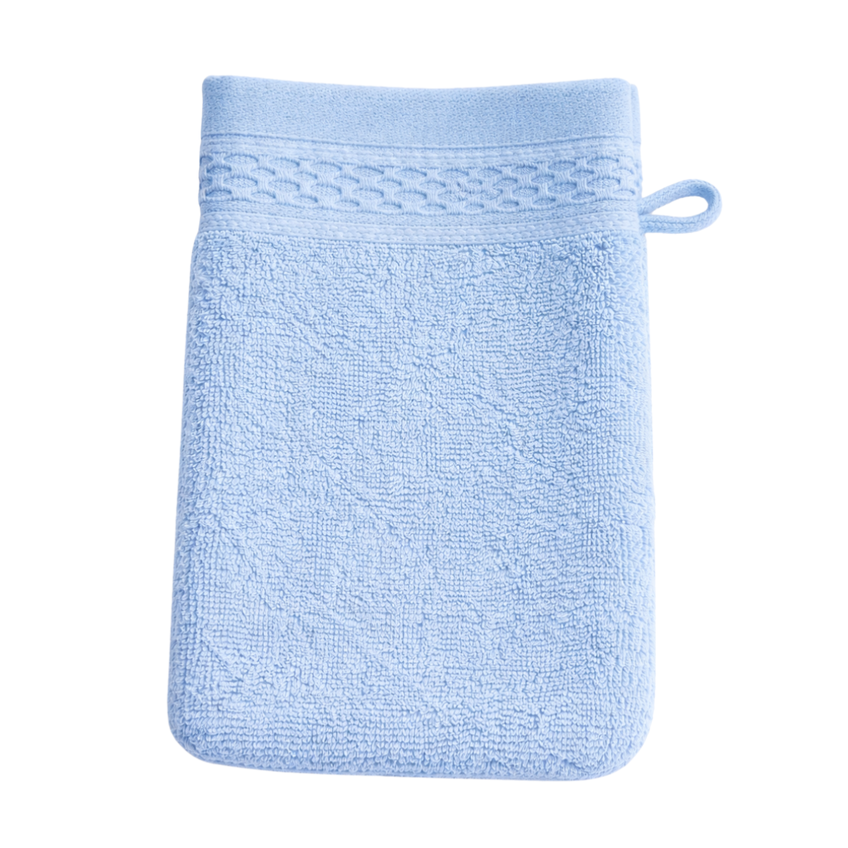 GANT DE TOILETTE COTON ZERO TWIST 500G/M²