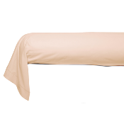 TAIE DE TRAVERSIN UNIE PERCALE DE COTON