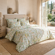 HOUSSE DE COUETTE CHARMILLE PERCALE DE COTON 