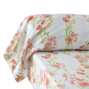 TAIE DE TRAVERSIN MILA SATIN DE COTON