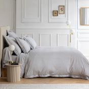 HOUSSE DE COUETTE DOLLY SATIN DE COTON BRODE