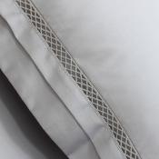 HOUSSE DE COUETTE DOLLY SATIN DE COTON BRODE