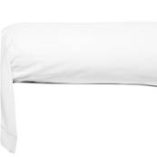 TAIE DE TRAVERSIN UNIE PERCALE DE COTON