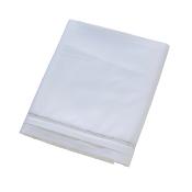 DRAP PLAT DOLLY SATIN DE COTON BRODE