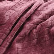 PEIGNOIR LOUISE EN MICROFIBRE POUR FEMME AVEC CAPUCHE